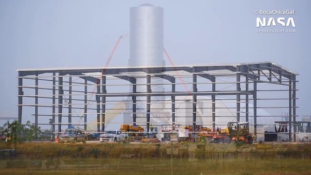 SpaceX Boca Chica - Starship SN3 Test Readiness/SN4 Preps смотреть онлайн