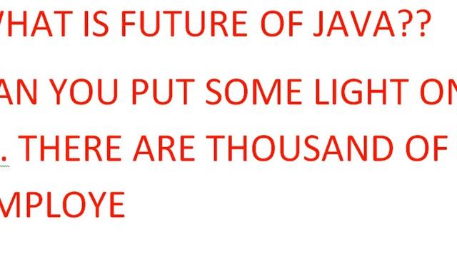 Future of java смотреть онлайн