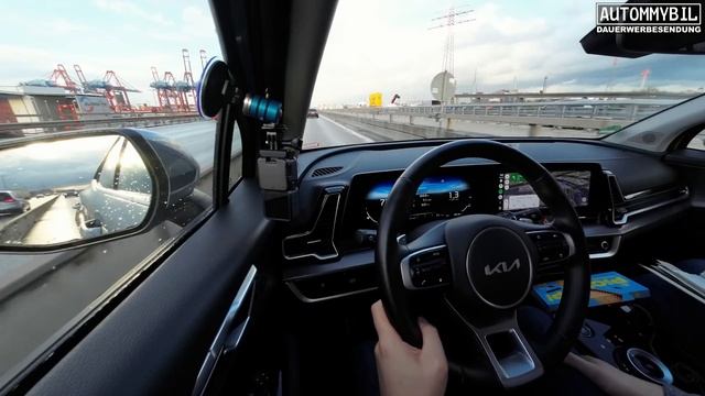 Kia Sportage Spirit 1.6 T-GDI DCT AWD (180PS) Mildhybrid MHEV - Test Fahrbericht Verbrauch Deutsch