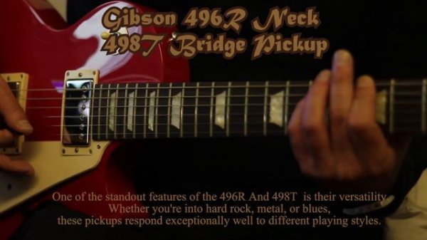 Tonal Titans: Unleashing the Gibson 496R & 498T Pickup Power and Versatility