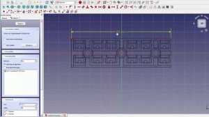 FreeCad Снять размеры