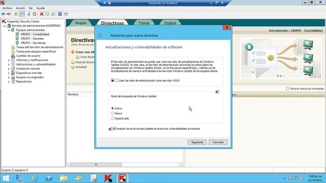 Kaspersky Security Center - Crear directivas de agente de red de Kaspersky смотреть онлайн