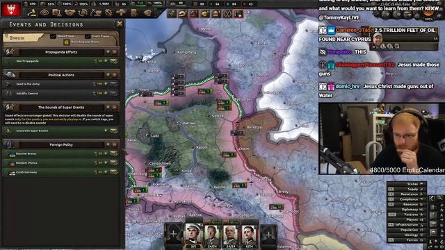 Cancelled After This VOD| TommyKay Plays Poland in Kaiserredux HOI4 Mod - Part 2 смотреть онлайн