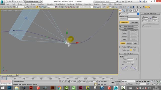 007 Создание Ландшафта (Camera вдоль пути) смотреть онлайн