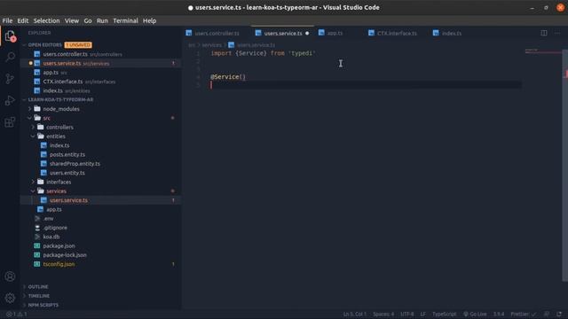06 - (Arabic) Dependency Injection & Services - restful API - Koa.js | TypeScript |TypeORM смотреть онлайн