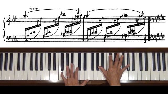 Debussy Clair de Lune Piano Tutorial Complete смотреть онлайн