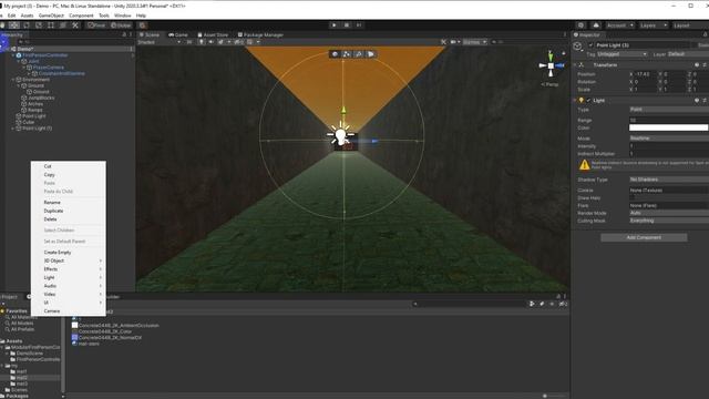 unity уровень цветовая пост обработка смотреть онлайн