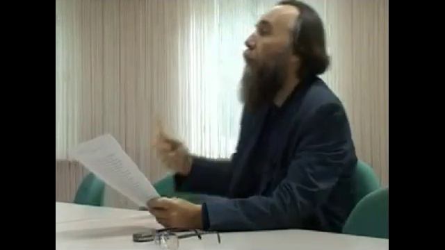 Дугин в ПСТГУ. Клоунада перед недоумевающими студентами. смотреть онлайн