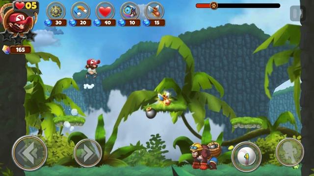Super Jungle Jump - All Bosses [World #1] смотреть онлайн