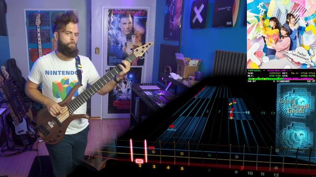 TrySail - Adrenaline!!! | BASS Tabs & Cover (Rocksmith) смотреть онлайн