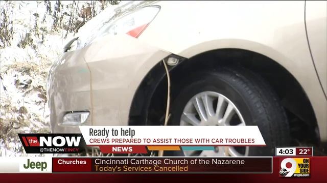 Winter car troubles run the gamut for AAA's service crews смотреть онлайн