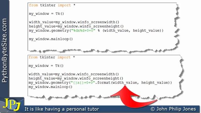 Fullscreen tkinter window using the f string смотреть онлайн