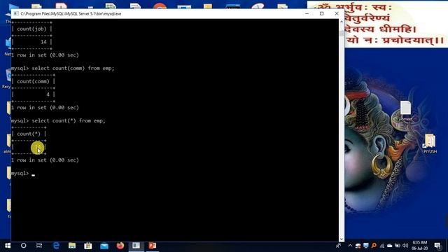 Aggregate Functions - MYSQL смотреть онлайн