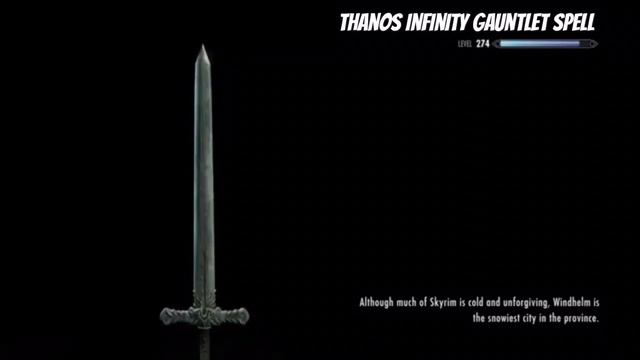 Skyrim SE Xbox One/PC Mods|Thanos Infinity Gauntlet Spell смотреть онлайн