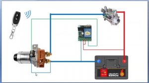 Дистанционный выключатель массы с пульта