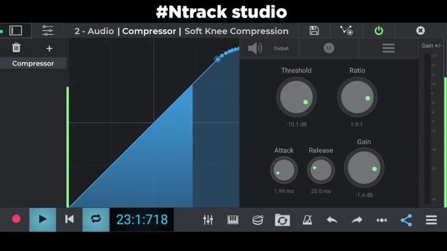 How to record and mix vocals in n - Track Studio mobile смотреть онлайн