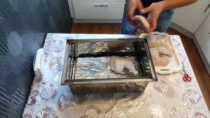 О-б-з-о-р  Коптильни  с Гидрозатвором и Первый Опыт !