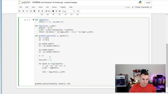 Making a Neural Network from Scratch (Part 2) | Gradient Descent for Machine Learning смотреть онлайн