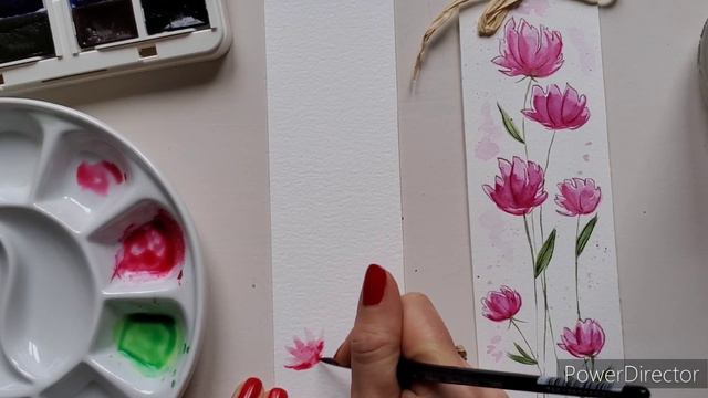 Test Palette White Nights Et Tutoriel Fleurs Aquarelle Débutant.