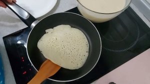 Блины на сыворотке дрожжевые