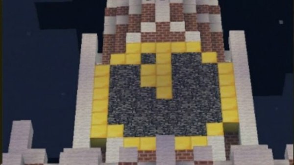 Кремлёвские Куранты в Майнкрафт 1993