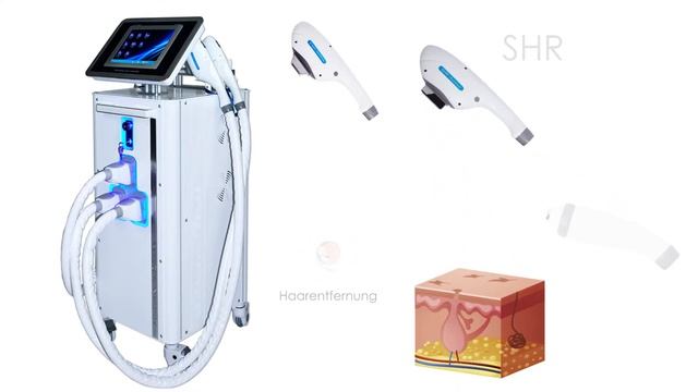 IPL Haarentfernung und Hautverjüngung gerät IP-300. Рrofessionelle Kosmetikgeräte Alvi Prague смотреть онлайн