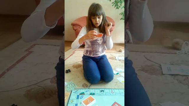 Мы вместе с настей играем в монополию ^-^☆^-^♡ часть 2😇😛😜 смотреть онлайн