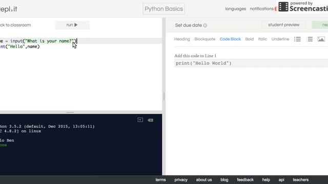 3 Adding the Input Function to define a variable in Python смотреть онлайн