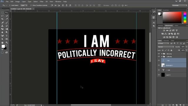 Photoshop T-Shirt Design Tutorial | Proud American T-Shirt Design | Free PSD | PART-01 смотреть онлайн