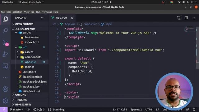 Julius App com Vue - Entendendo o básico sobre o Vue (parte 3) смотреть онлайн
