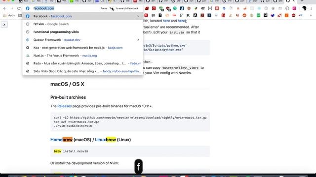 Cài đặt Neovim và các config khác trong Vim смотреть онлайн