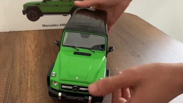 Unboxing of mini mercedes g63 amg iscale 1:18 смотреть онлайн