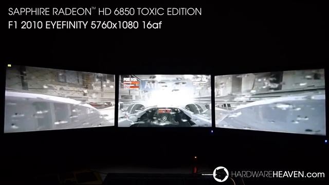 F1 2010 - Sapphire Radeon 6850 Toxic - Eyefinity (5760x1080) смотреть онлайн