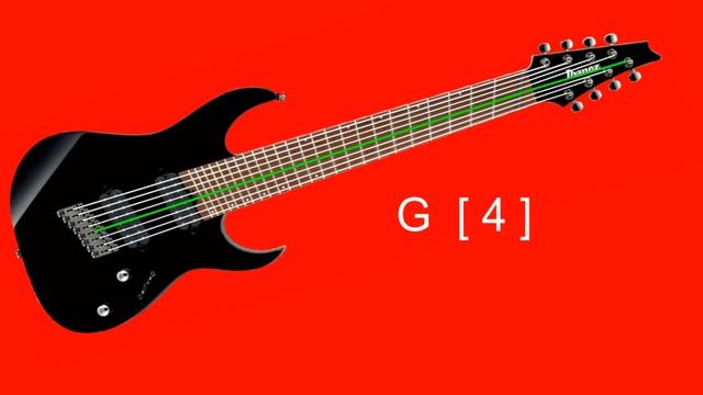 8 STRING - DROP A - GUITAR TUNING TONES смотреть онлайн
