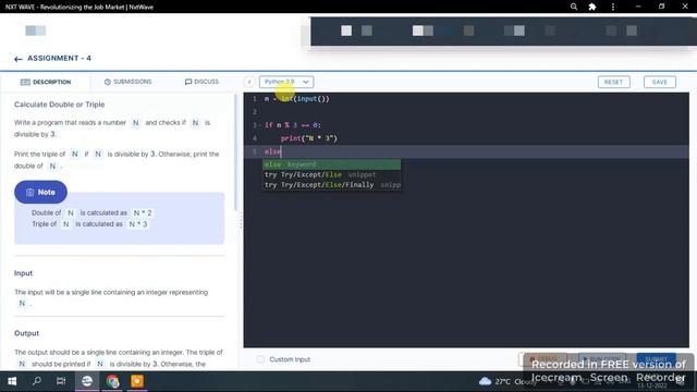 Calculate Double or Triple #ccbp #python #pythonprogramming #pythontutorial смотреть онлайн