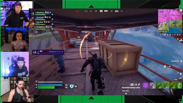 Mario Kart Wars / Fortnite No Build with Team G+G! смотреть онлайн