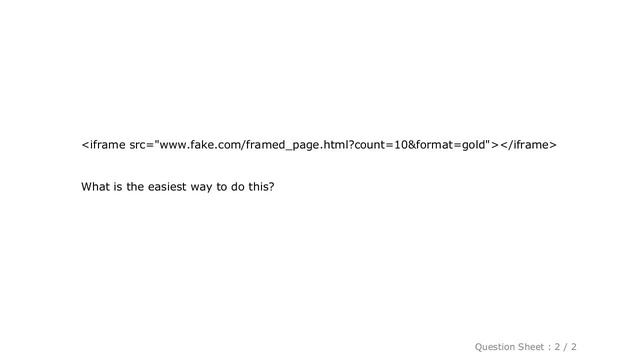 HTML : How to pass url parameters onto a iframe? смотреть онлайн