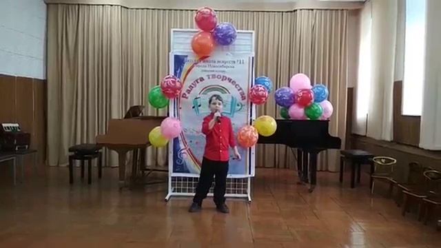 Барабашев Александр 6 лет. Песня "Я самый счастливый на свете!" смотреть онлайн