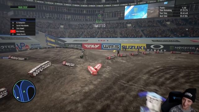 The AI are BROKEN in SEATTLE! (Monster Energy Supercross: The Official Videogame 3) смотреть онлайн