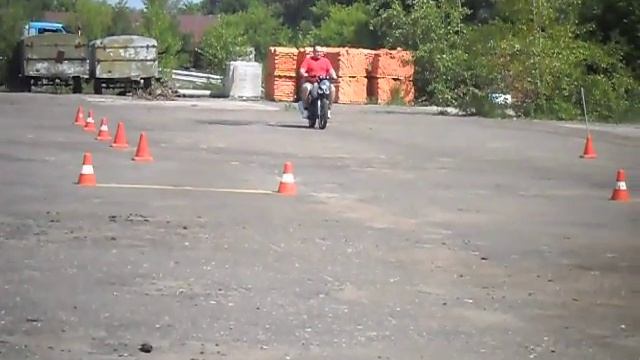 Езда на автодроме кат А - 1 часть смотреть онлайн