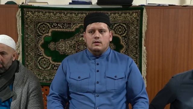 Встреча лакской молодежи в привокзальной мечети имени Сайфулла кади Башларова