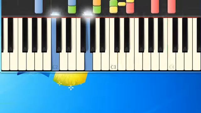 Roxette Never is a long time [Piano tutorial by Synthesia] смотреть онлайн