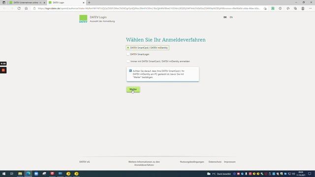 DATEV Unternehmen online Anwendung starten mit Zertifikat Microsoft Edge смотреть онлайн