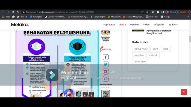 CASE ANALYSIS: THE ISSUE ABOUT FACE MASK AMONG MALAYSIAN смотреть онлайн