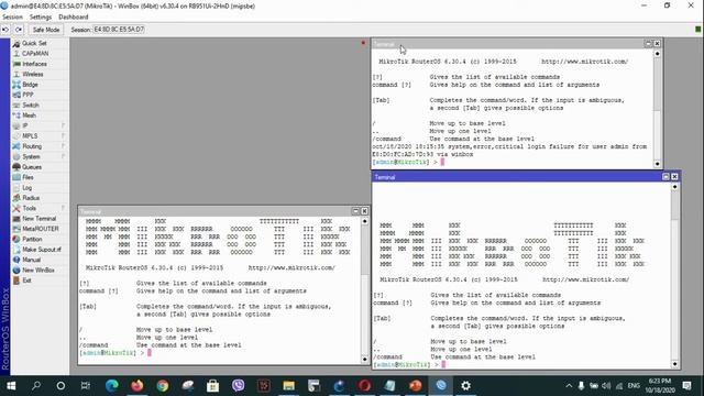 How to access MikroTik RouterOS in first time смотреть онлайн