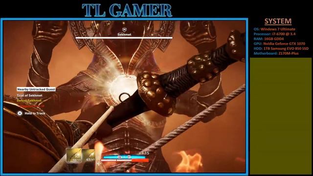 Assassins Creed Origins - New Game + 100% play through on nightmare (Pt 7) смотреть онлайн