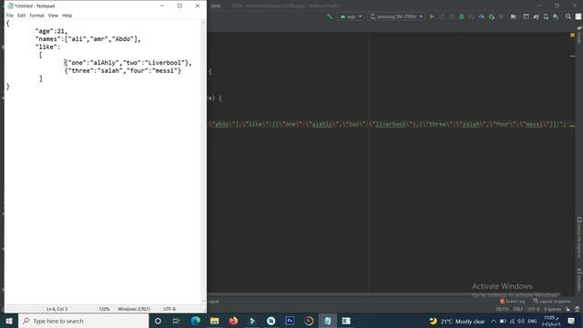 #3 Create JSON File Using String Variable and read from it смотреть онлайн