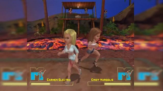Celebrity Deathmatch - Carmen Electra vs Cindy Margolis смотреть онлайн