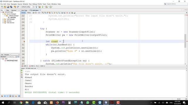 CPCS 203 - Lab 4-2: الكتابة إلى ملف نصي - Write to text file смотреть онлайн
