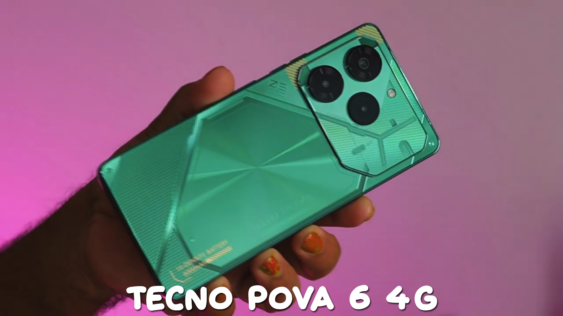 Tecno Pova 6 4G первый обзор на русском